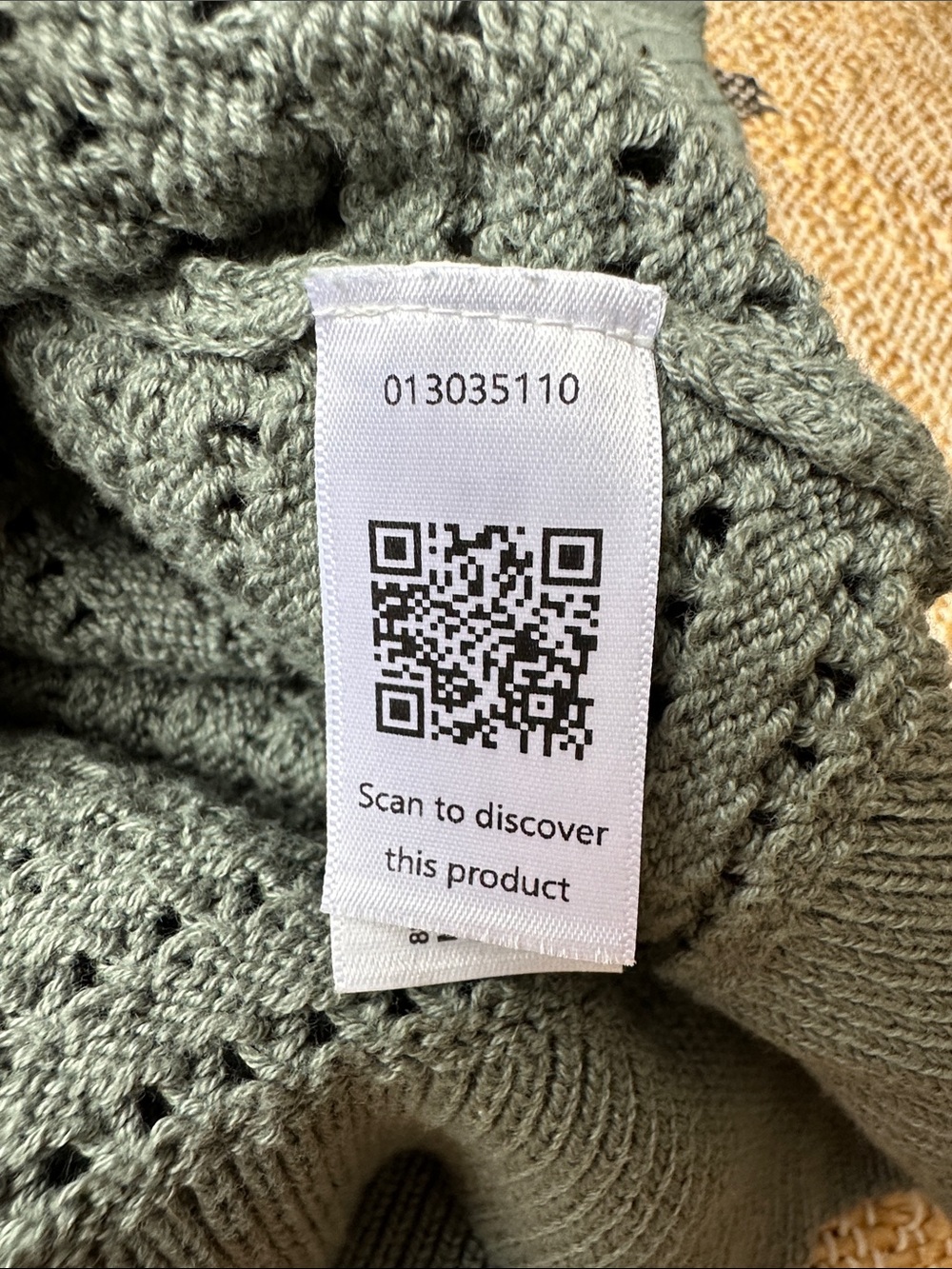 Universal Thread Gray Open-Knit Button Front Muscle Tee - Picture 5 of 6
